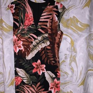 Connected apparel long dress